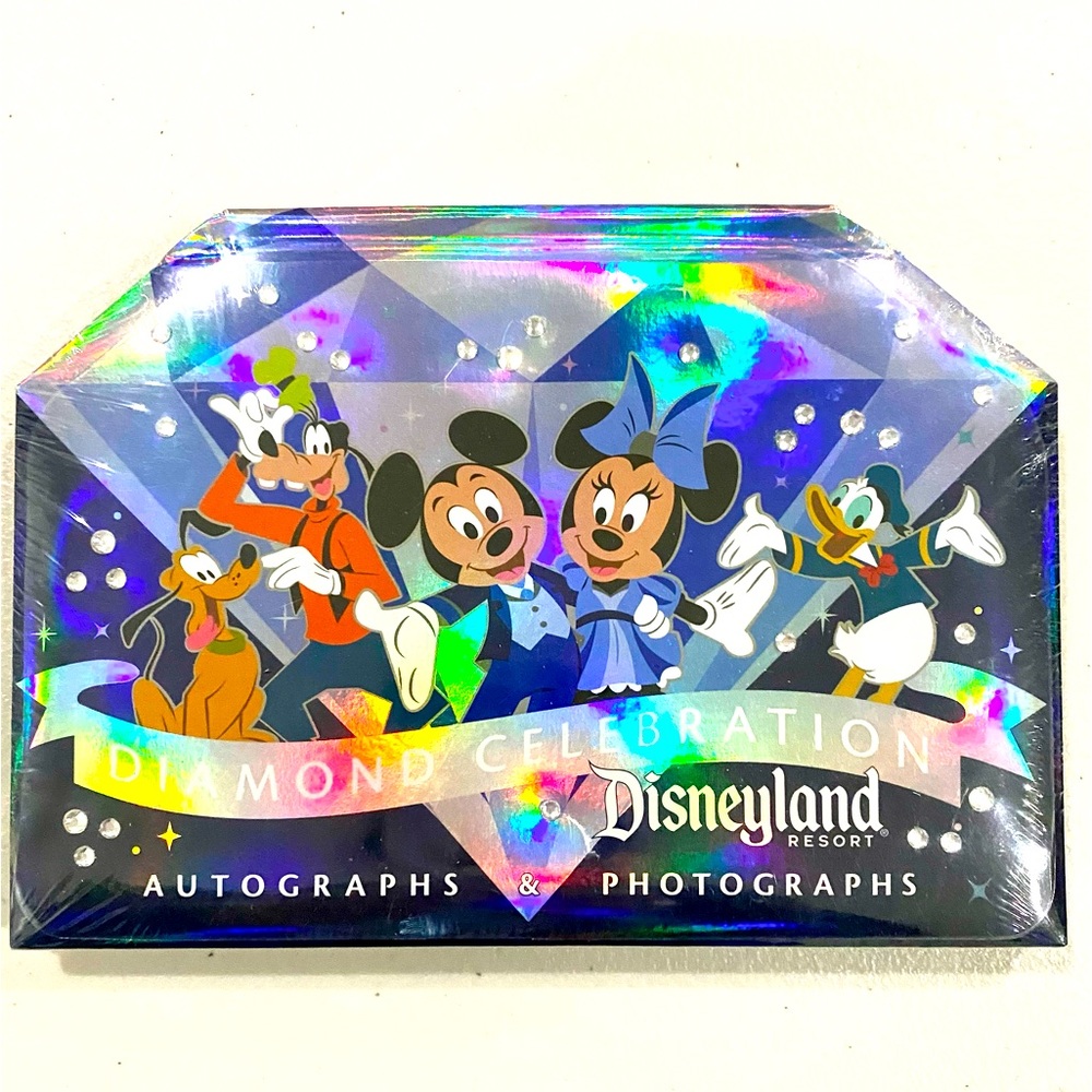 Disneyland Autograph & Photographs Book. Diamond Celebration